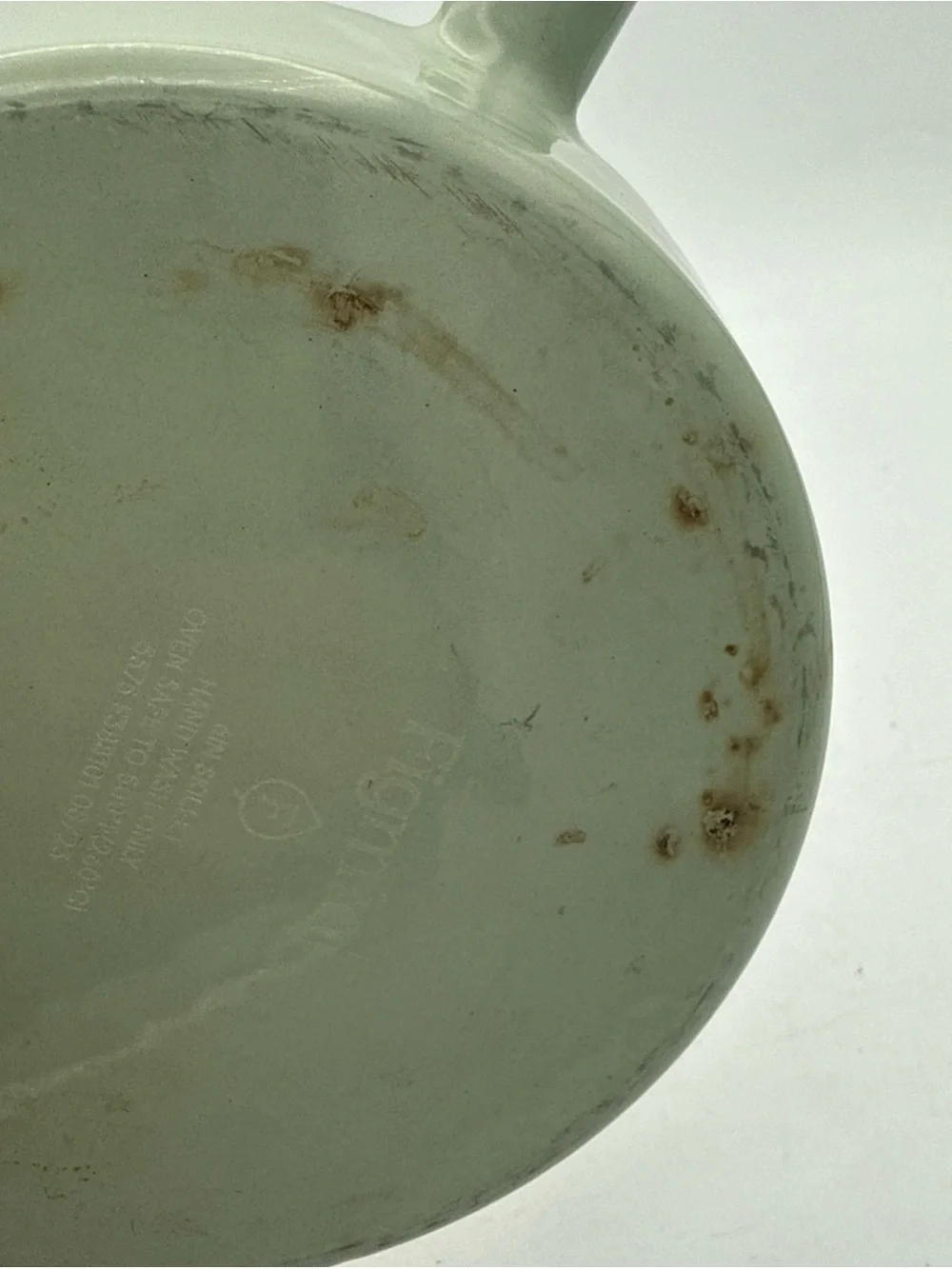 Figment enameled Cast Iron 6” Frying pan Skillet Sage Green